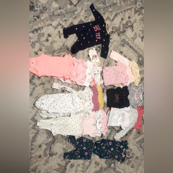 Old Navy One Pieces Newborn Baby Girl Bundle Onesies Sleeper Outfit Poshmark